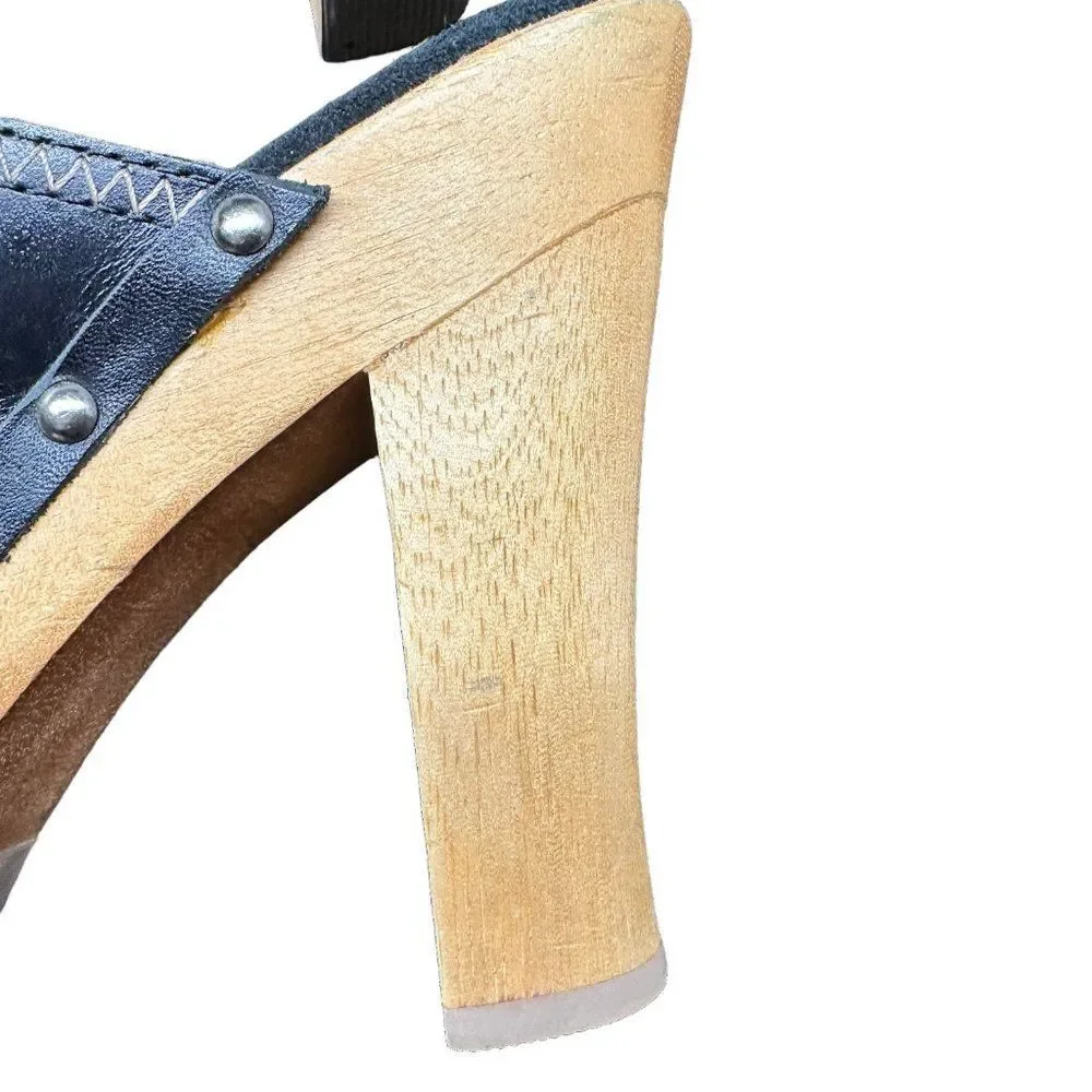 Vintage Steve Madden Faris Heeled Clog (8B)